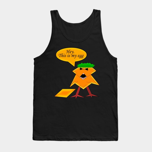 bird Tank Top by Gaffych